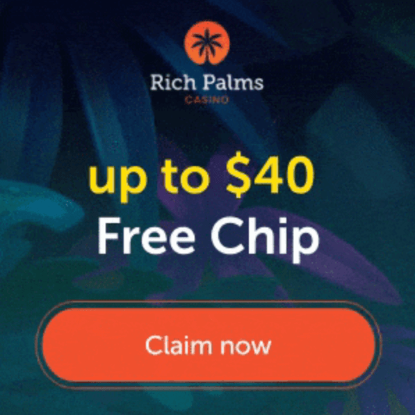 Rich Palms Online Casino - $40 No Deposit Bonus Rich Palms Online Casino - $40 No Deposit Bonus