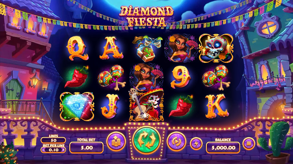 Play Diamond Fiesta RTG Slot