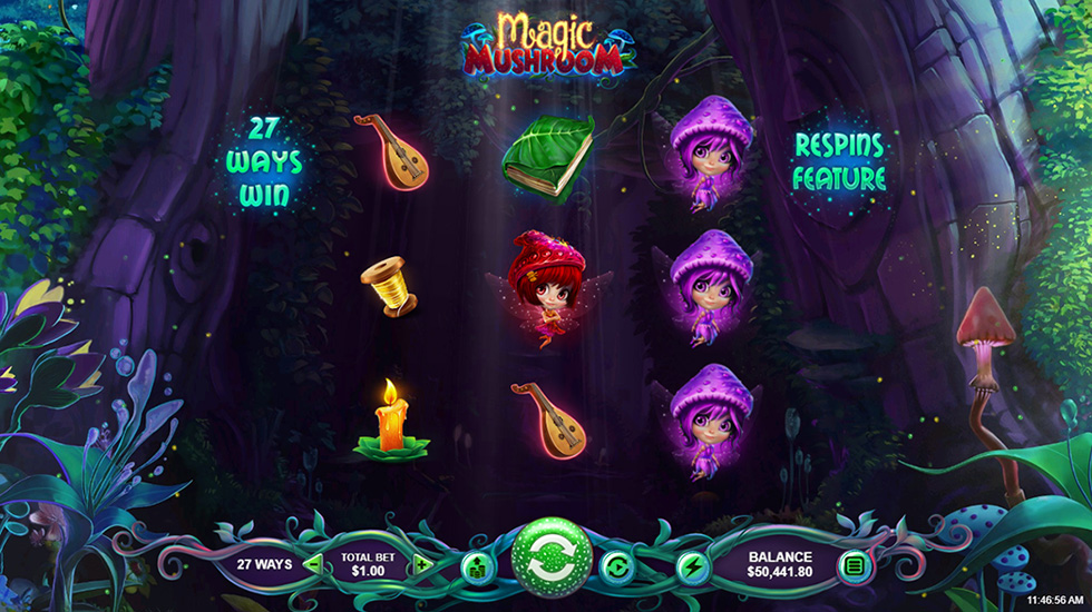 Play Magic Mushroom RTG Slot