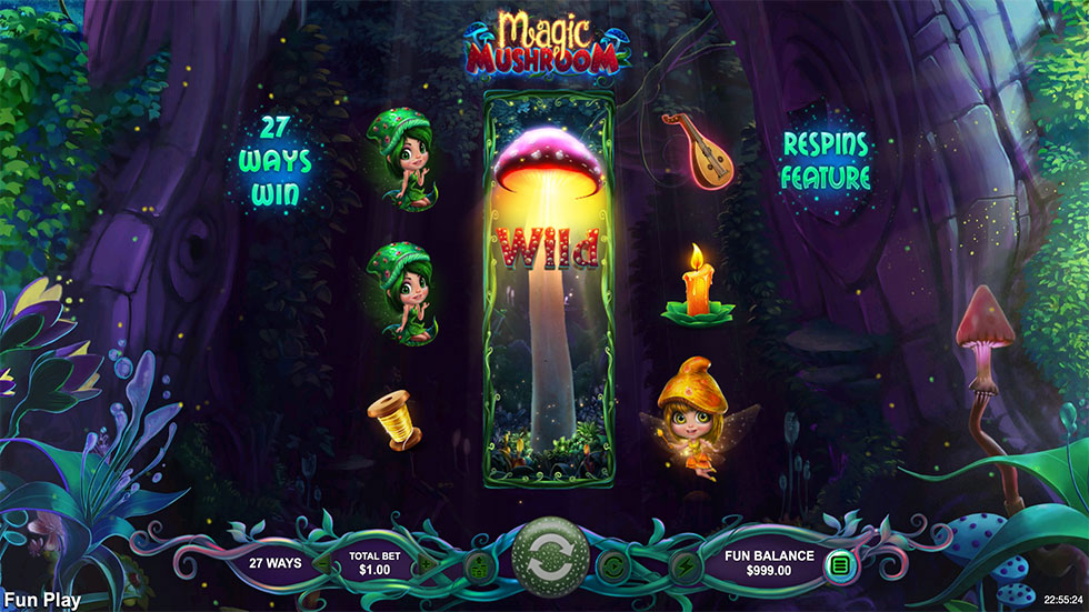 Magic Mushroom RTG Slot Machine