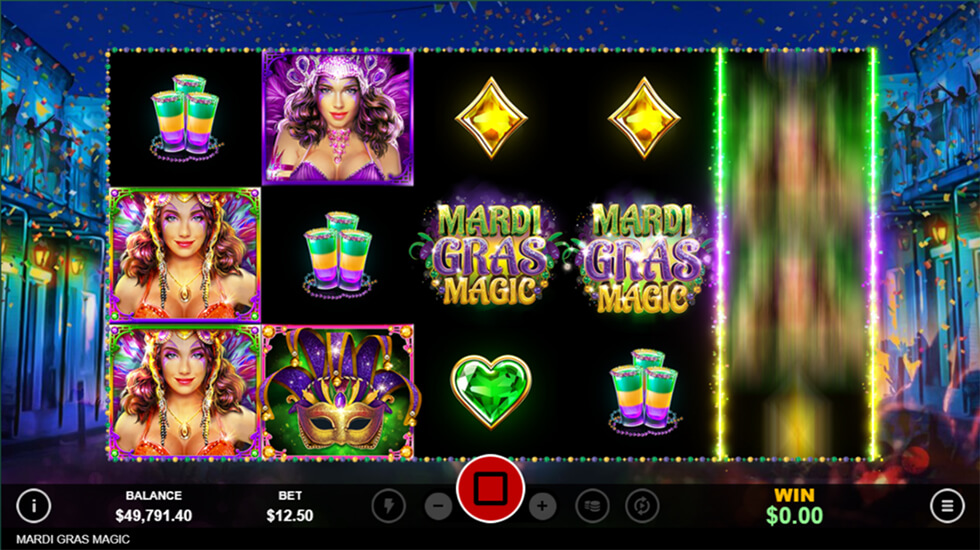 Play Mardi Gras Magic Slot Machine