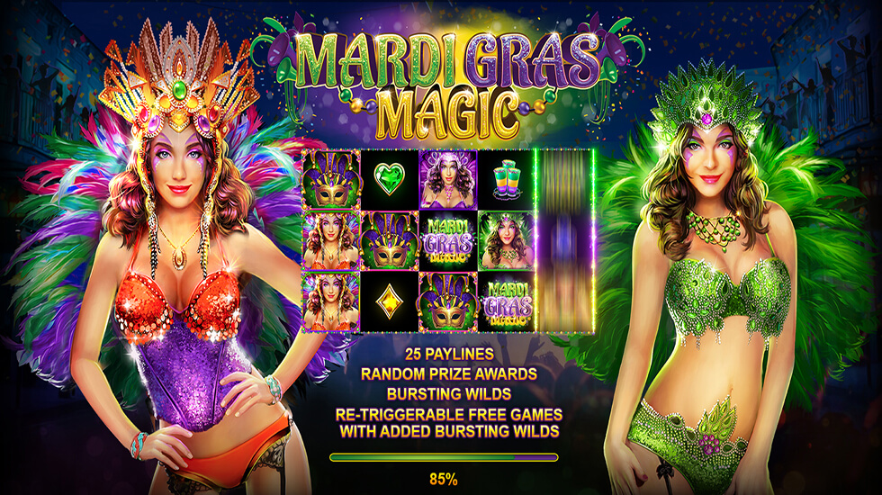 RTG Mardi Gras Magic Slot