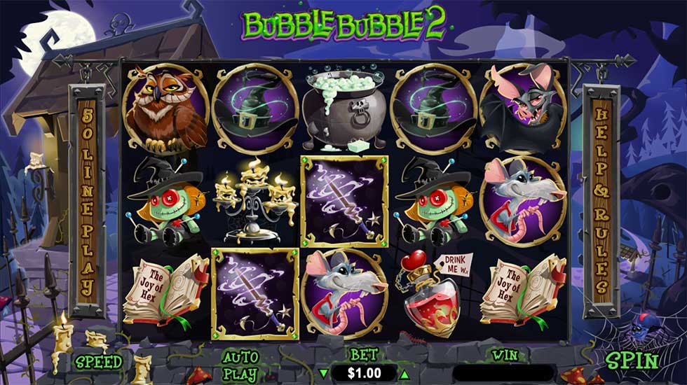 Store bubble bubble 2 slot machine online rtg against