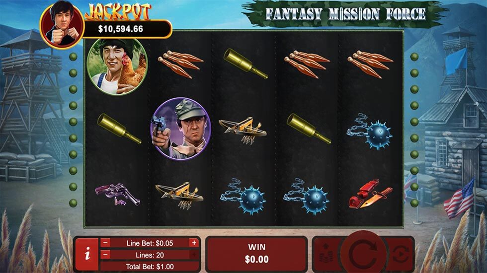 Fantasy Mission Force Slot Gameplay