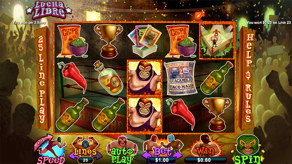 Lucha Libre 2 Slot Machine