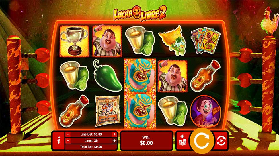 Lucha Libre 2 Slot Gameplay