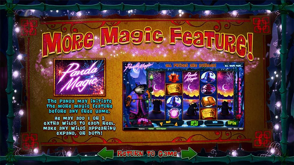 Panda Magic Slot Features