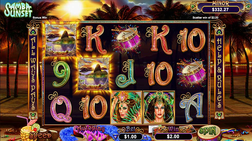 Samba Sunset Slot Machine