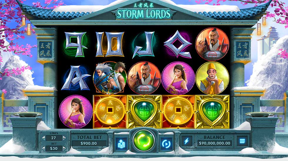 Storm Lords Slot Machine