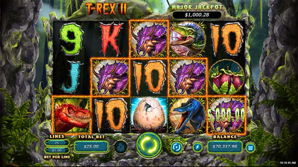 T-Rex 2 Slot Machine