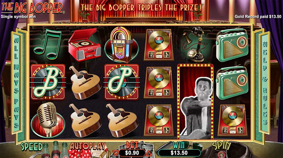 The Big Bopper Slot Machine